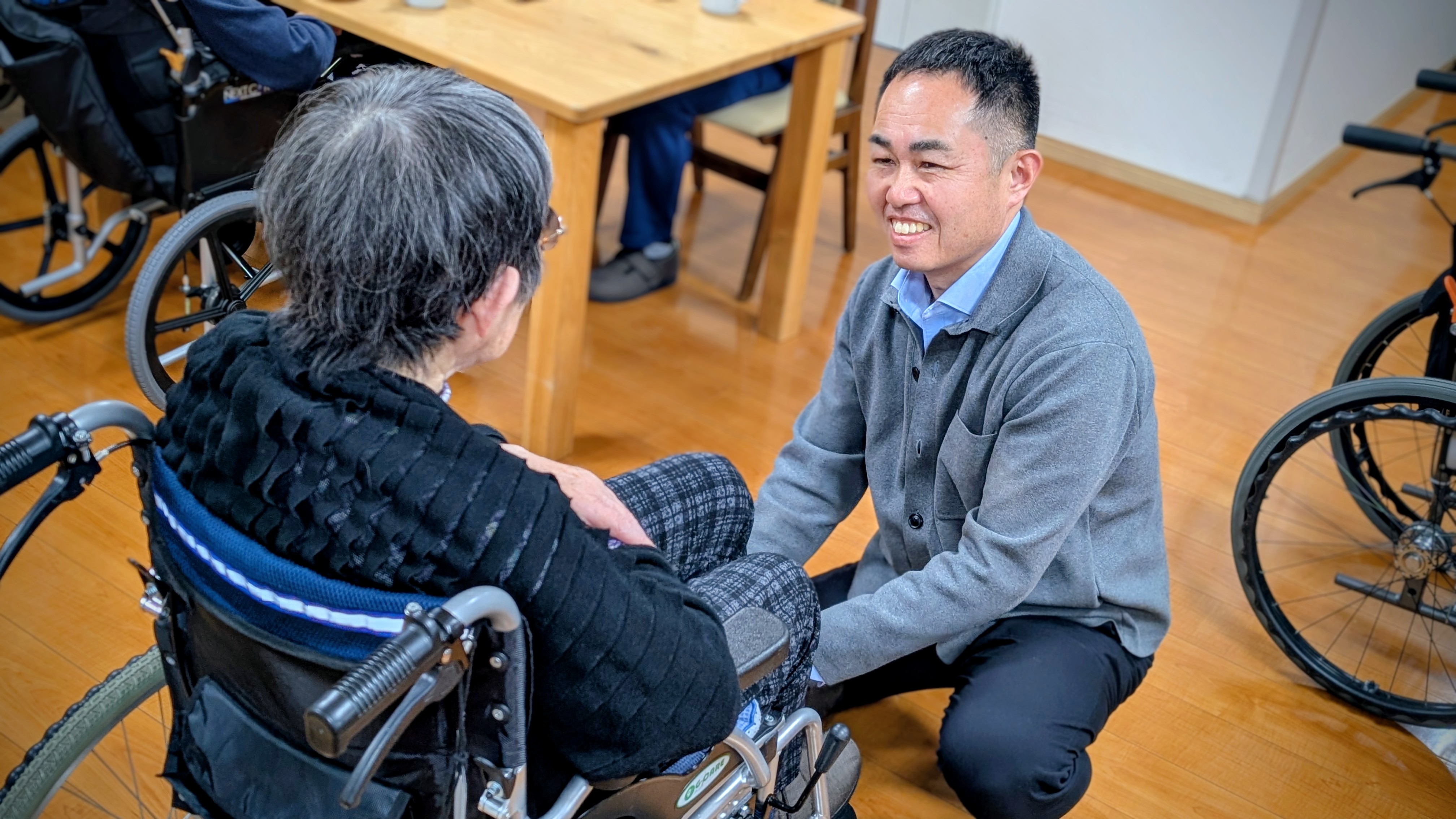 福祉用具貸与事業所 介護屋本舗 スタッフと利用者様